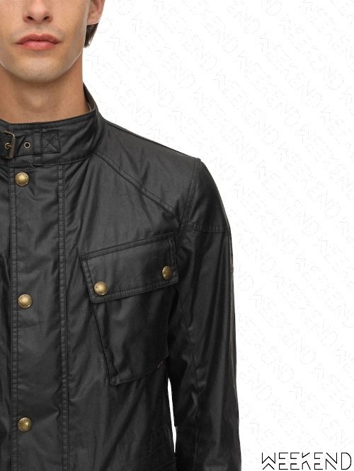 【WEEKEND】 BELSTAFF Fieldmaster 貝克漢 復古 哈雷 重機 外套 夾克 黑色