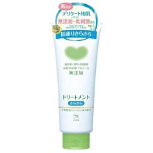 【JPGO】日本製 COW牛乳石鹼 無添加系列 護髮乳 180g #269
