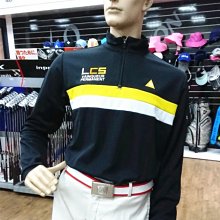 藍鯨高爾夫le coq sportif GOLF 公雞上衣 男立領長上衣 #QGK21107（黑）