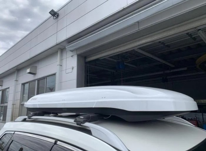 [綠色工場台南館]日本原裝 INNO ROOF BOX BRQ55 左開快拆夾具 車頂箱 車頂置物箱 行李箱 裝備箱露營