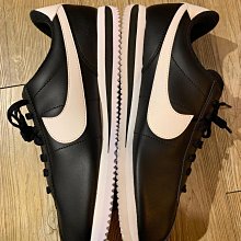 南 現 NIKE CLASSIC CORTEZ LEATHER 807471-010 黑色白色 皮革 阿甘鞋