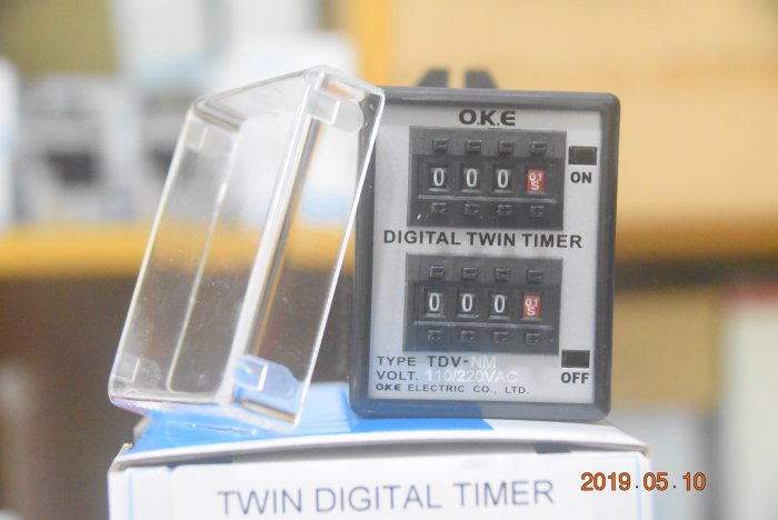 O.K.E 雙調限時繼電器 TDV-NM 雙調計時器 多段式限時繼電器 雙調TIMER 110/220V 共用