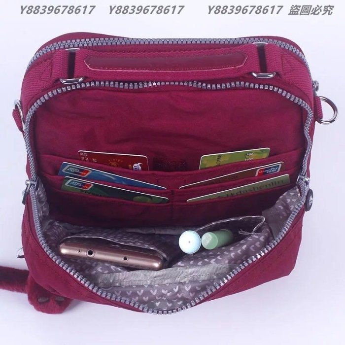 Kipling 猴子包 金屬黑 K2050/04472  休閒 斜背肩背側背手提後背多用小款包 限時