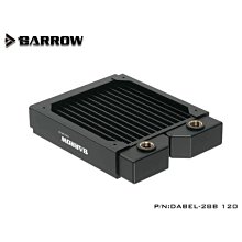 小白的生活工場*Barrow Dabel-30a 120 高密度單波水冷排30mm厚