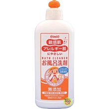 【JPGO日本購】日本製 愛兒美Elmie 敏感肌 溫和無添加浴室清潔劑 300ml #687