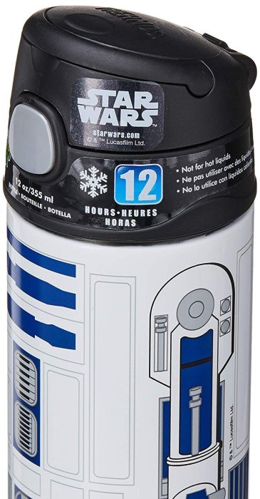 預購 美國 THERMOS 膳魔師 星際大戰 Star War R2D2 吸管式水壺 保溫杯 兒童水壺 保溫瓶