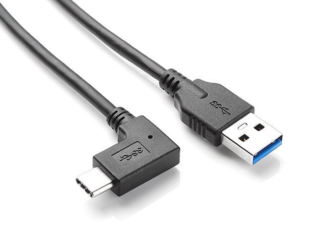 UC-199-RI Type-C充電線 90度左右彎頭 USB 3.1充電線 Type-c對3.0 A公