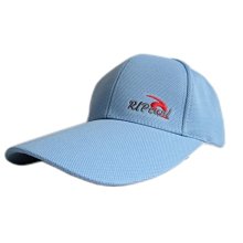 【海倫精坊】抗曬運動款--Ricpurl標幟浮繡水藍色排汗高爾夫球帽(特價１７０元)Q416男女適