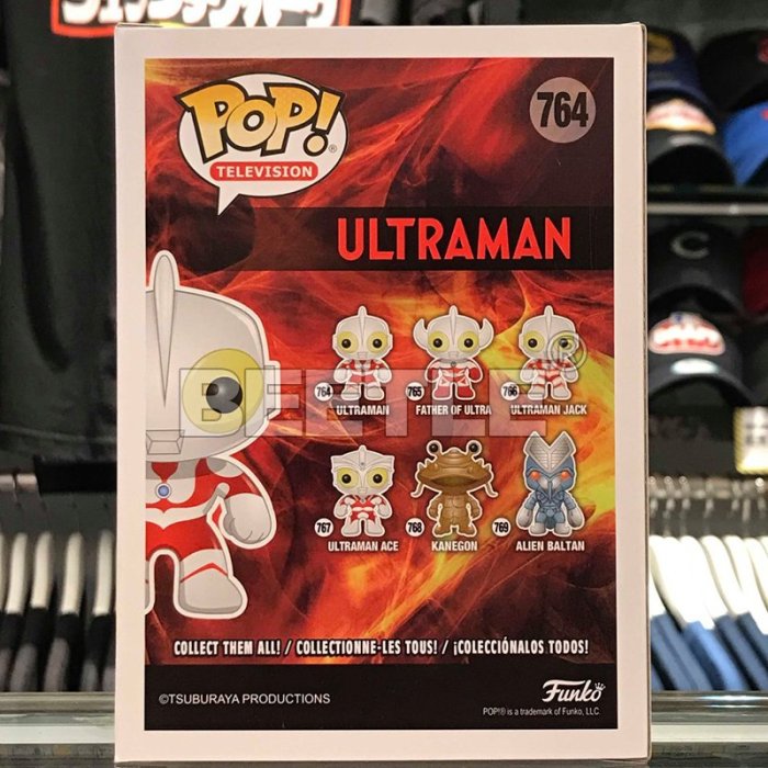 BEETLE 現貨 FUNKO POP 超人力霸王 ULTRAMAN 奧特曼 SDCC 夜光 #764