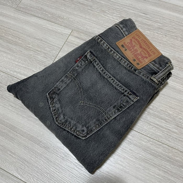 Levi's levis 34268-0037 501s W29 L30 黑灰破壞窄版牛仔褲 505 504 502