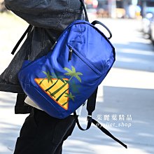 【茱麗葉精品】 全新精品 PRADA 2VZ021 經典款限量渡假風圖案厚尼龍大後背包.藍 現貨