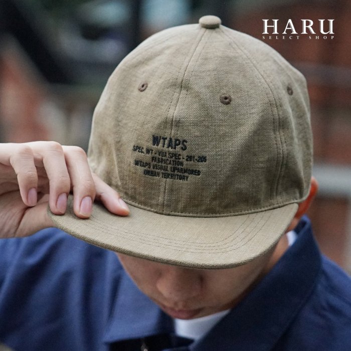 現貨☆HAru☆ WTAPS 20FW T-6H CAP COTTON OXFORD 牛津布六片帽棒球帽