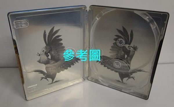 【BD藍光3D】里約大冒險 3D + 2D雙碟限量鐵盒版Rio(中文字幕,DTS-HD)