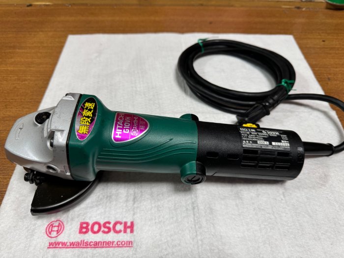 "外匯嚴選" HITACHI 日立 G10VH 可調速 4" 平面 砂輪機/研磨機 二手/中古 日本原裝 非PDA100K