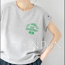 SaNDoN :Champion×Sonny Label側邊拼接設計簡約感運動短TEE 240509