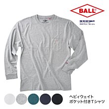 -TAKADA 高田家- 全新日本進口義大利休閒品牌BALL百搭必備單品基本款刺繡LOGO長袖T恤