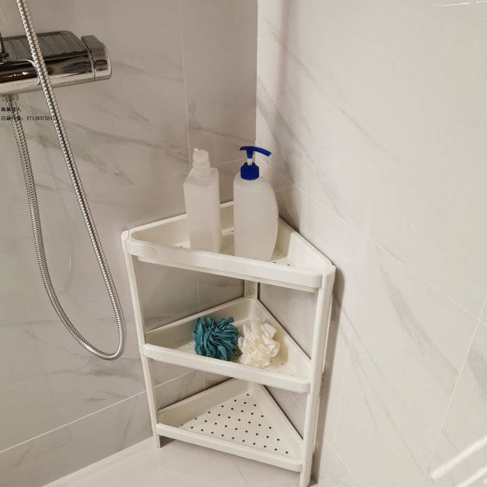 佩佩IKEA宜家維灰恩 擱板架浴室三角形置物架 防潮化妝品架收納架
