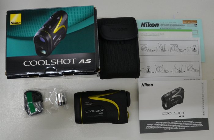 【宏盛測量儀器】測距望遠鏡 NIKON COOLSHOT AS 測500米