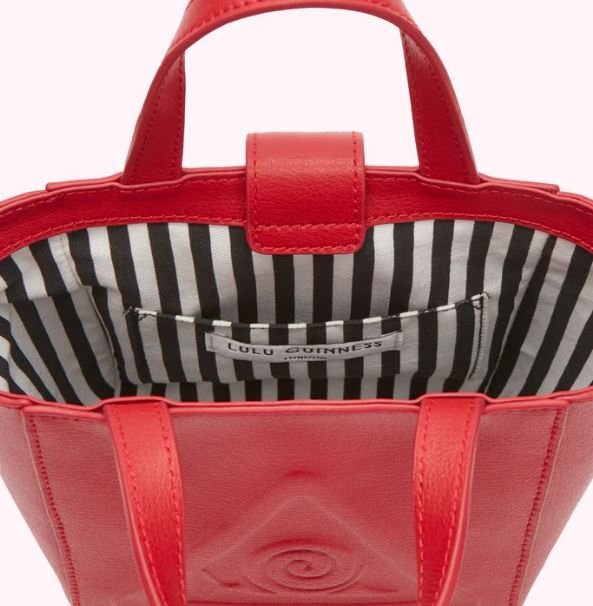 代購luluguinness LULU RED SLOW DOWN MINI BIBI休閒款小巧手提斜背包