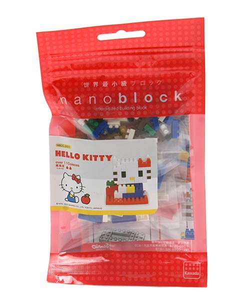 KAWADA 河田 nanoblock 迷你積木 三麗鷗 Hello Kitty 凱蒂貓 NBCC-001