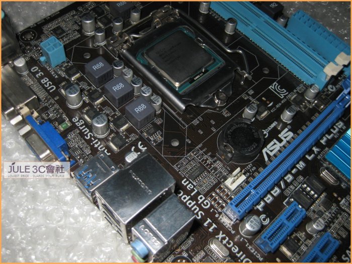 JULE 3C會社-華碩ASUS P8B75-M LX PLUS + Intel i5 3470 四核/含風扇 CPU