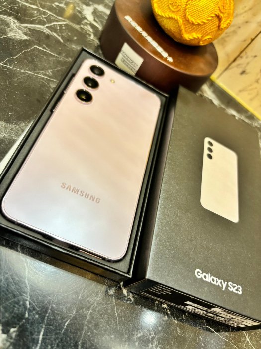 🏆門市出清一台拆封新品🏆台灣公司貨Samsung 三星 S23 128G 紫色🔥地標保固2024/7/11