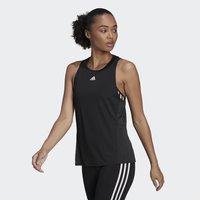 南◇2022 6月 ADIDAS HEAT.RDY 運動背心 訓練 瑜珈 有氧 針織 透氣 女款 黑 HB6298