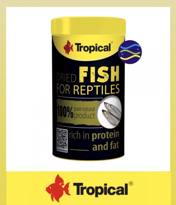 微笑的魚水族☆Tropical-德比克【100%純天然高蛋白魚乾飼料250ml/35g】烏龜 大型魚 貓咪零食