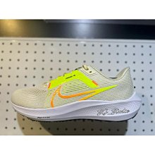 S.G NIKE AIR ZOOM PEGASUS 40 DV3853-101 米黃 螢光綠 小飛馬 慢跑鞋 男鞋