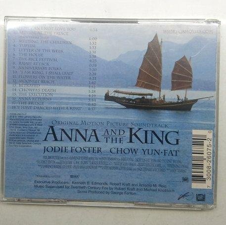 安娜與國王 Anna and the King 電影原聲帶 周潤發  附側標 1999年 BMG發行