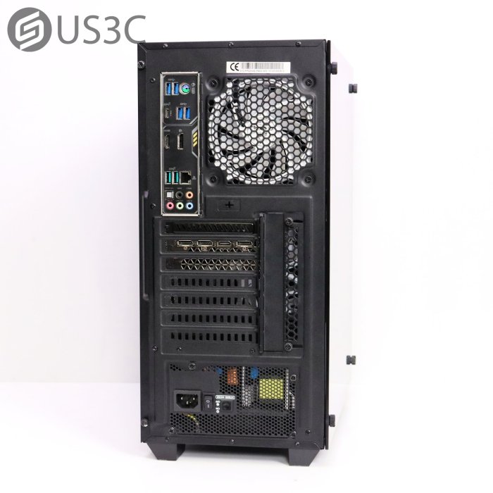 【US3C-青海店】自組PC AMD R7-2700X 32G 512G SSD+500G HDD GTX1660-6G 750W 二手桌上型電腦