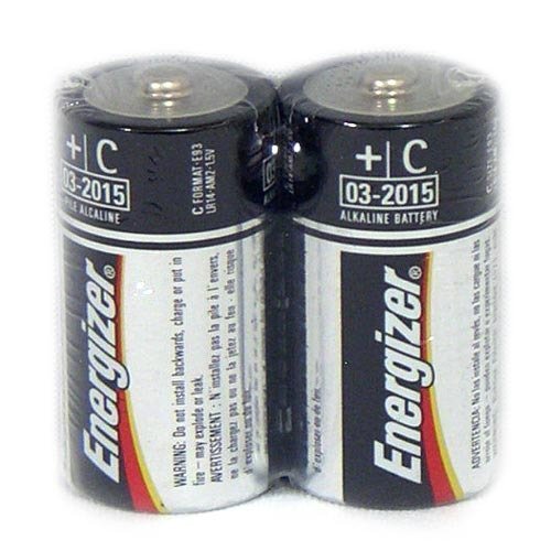 勁量Energizer鹼性2號電池C電池(收縮2入)