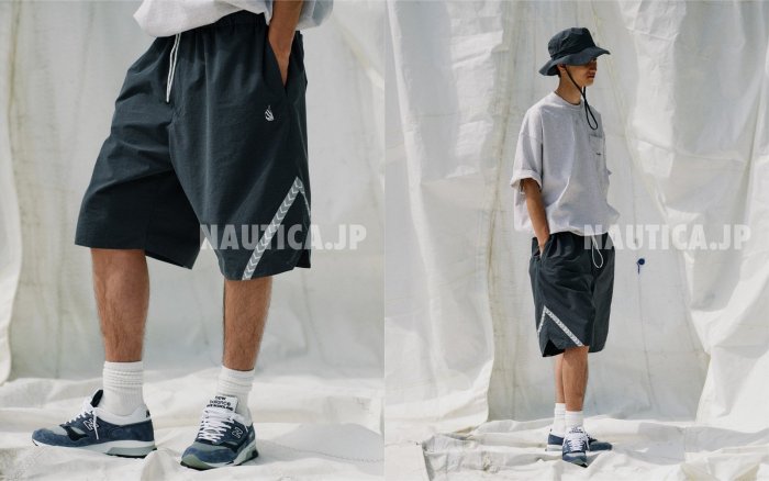 NAUTICA Recycled Fishing Net Shorts L - ショートパンツ