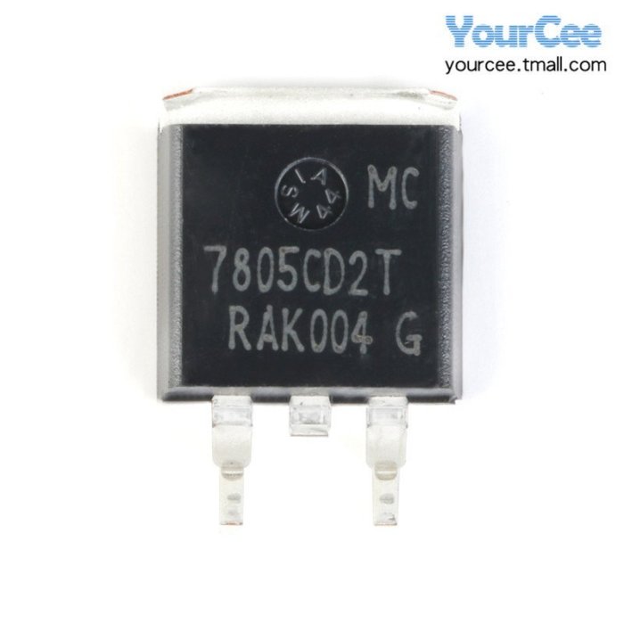 原裝 MC7805BDTRKG MC7805CD2TR4G 5V/1A 正輸出 線性穩壓器