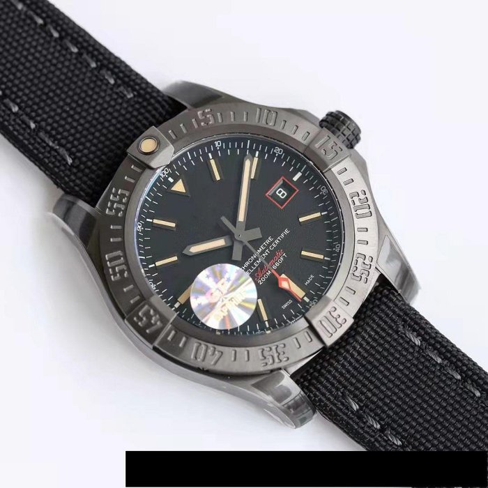 新款熱銷 GF家直批百年復仇者黑鳥系列靈鳥偵察機夜光膠帶全自動機械腕表明星大牌同款手錶