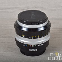 【品光數位】NIKON NON-AI 50mm F1.4 標準定焦 大光圈人像 手動 #95032