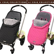 【JPGO 】歐美品牌JJ COLE COLLECTIONS Bundleme Toddler嬰幼兒手推車保暖腳套~黑#046/粉#060