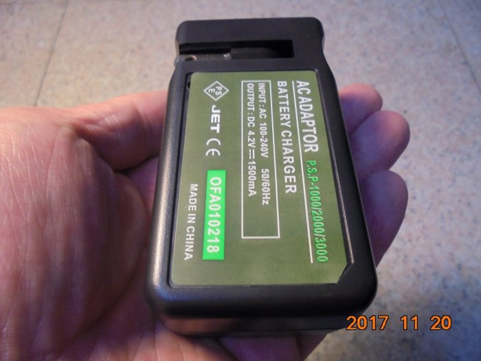 PSP充電器/電池座充/旅充 1007/2007/3007 皆可使用 副廠全新盒裝 桃園《蝦米小鋪》