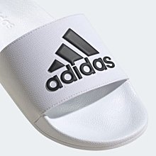 南🔥2022 7月 ADIDAS ADILETTE SHOWER 運動拖鞋 游泳 沙灘 男女款 白黑 GZ3775