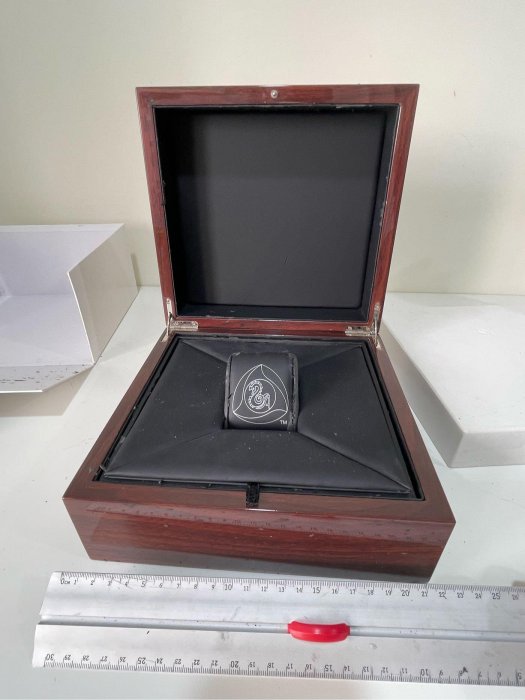 原廠錶盒專賣店 海馬 標誌 木盒 錶盒 B088