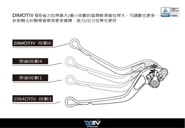 【R.S MOTO】SUZUKI GSX-S150 17-18 一截式 六段 可調 離合器 煞車 拉桿 DMV 德國