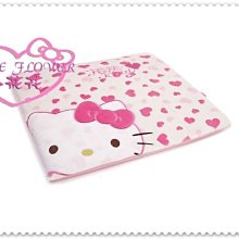 小花花日本精品♥ Hello Kitty  汽車椅墊 坐墊 汽車坐墊 辦公椅墊   粉色大臉愛心 88941400