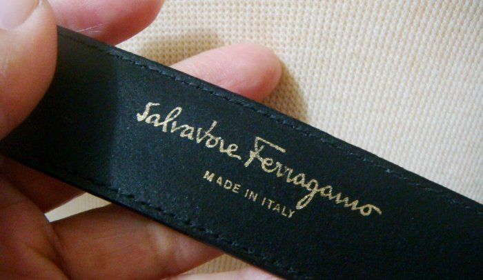 3888元含運費 近新 SALVATORE FERRAGAMO經典馬蹄皮帶頭寬版皮帶 牛皮腰帶 腰封可參考