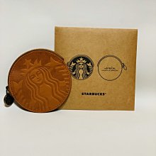 貳拾肆收藏-星巴克Starbucks中國上海迪士尼樂園限定牛皮革製成零錢包