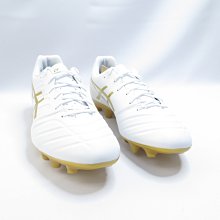 ASICS DS LIGHT CLUB 男 足球釘鞋 2E楦 室外 1103A074122 白x金【iSport】