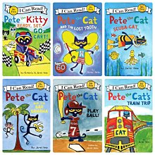 ＊小貝比的家＊【初階讀本-  Pete the cat - My First 】 6書平裝/3~6歲/皮皮貓系列橋樑書