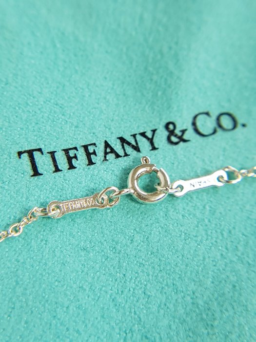 TIFFANY & CO.  十字架項鍊   18K金 ， 保證真品 超級特價便宜賣