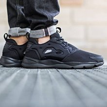 現南◇ REEBOK FURYLITE PUMP  黑武士 黑忍者 全黑 V67159 襪套 輕量 復古