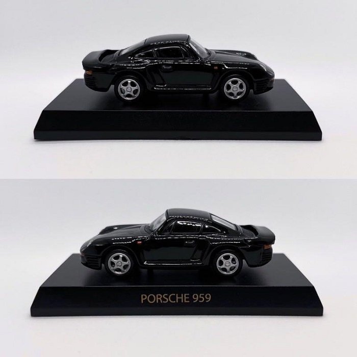 1/64 京商 Porsche 959 保時捷 Kyosho 黑色