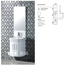 FUO衛浴: 50公分百分百防水發泡板 陶瓷盆浴櫃組(含龍頭,鏡子)(380)預訂!